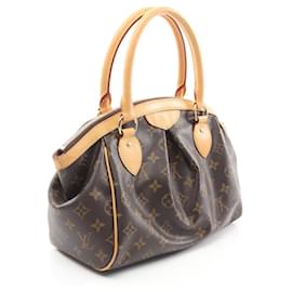 Louis Vuitton-Bolsa de mão Monogram Tivoli PM M40143 da Louis Vuitton-Marrom