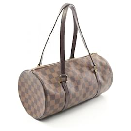 Louis Vuitton-Bolsa Louis Vuitton Papillon 30 Damier Ebene N51303-Marrom