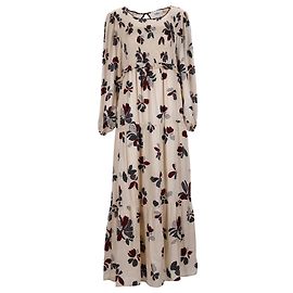 Ba&Sh Daya Printed Midi Dress in Multicolor Viscose  Multiple colors