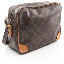 Louis Vuitton-Bolsa de Ombro Monograma Nile da Louis Vuitton M45244-Marrom