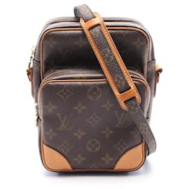 Louis Vuitton-Bolsa de Ombro Monogram Amazon Louis Vuitton M45236-Marrom