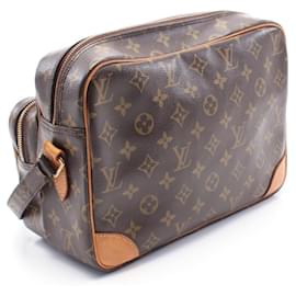 Louis Vuitton-Bolsa de Ombro Monograma Nile da Louis Vuitton M45244-Marrom