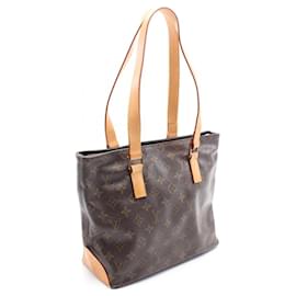 Louis Vuitton-Bolsa de Ombro Cabas Piano Monograma Louis Vuitton M51148-Marrom