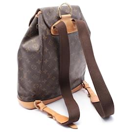 Louis Vuitton-Louis Vuitton Monogram Montsouris GM Backpack M51135-Brown