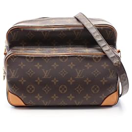 Louis Vuitton-Bolsa de Ombro Monograma Nile da Louis Vuitton M45244-Marrom