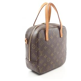 Louis Vuitton-Bolsa Monogram Spontini Louis Vuitton marrom-Marrom