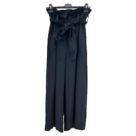 Stella Mc Cartney-STELLA MCCARTNEY Trousers T.FR 36 Viscose-Black