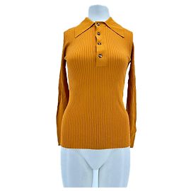 Autre Marque DODO BAR OR Tops T.IT 44 Viscose Yellow