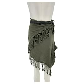 Autre Marque-CARAVANA Skirts T.International S Cotton-Khaki