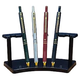 Autre Marque-■SET OF 4 MULTIFUNCTIONAL PENS NIJI QUADRO POINT 4 IN 1■-Black,Silvery,Red,Green