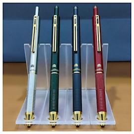 Autre Marque-■SET OF 4 MULTIFUNCTIONAL PENS NIJI QUADRO POINT 4 IN 1■-Black,Silvery,Red,Green
