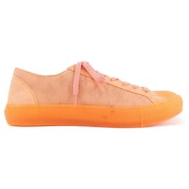 Louis Vuitton-Tênis Laranja Louis Vuitton-Laranja