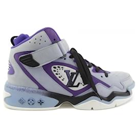 Louis Vuitton-Tênis azuis e roxos Louis Vuitton-Azul,Roxo