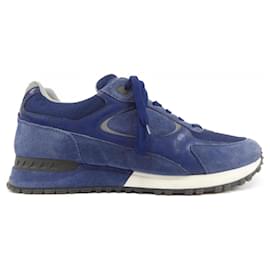 Louis Vuitton-Louis Vuitton Blue and Navy Sneakers-Blue,Navy blue