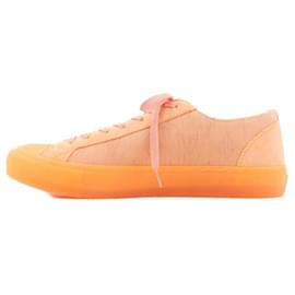 Louis Vuitton-Tênis Laranja Louis Vuitton-Laranja