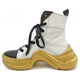 Louis Vuitton-Louis Vuitton White Sneakers-White