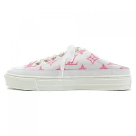Louis Vuitton-Louis Vuitton Pink and White Sneakers-Pink,White
