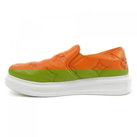 Louis Vuitton-Tênis Laranja Louis Vuitton-Laranja