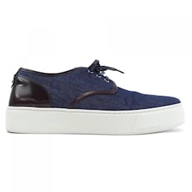 Louis Vuitton-Tênis Navy Louis Vuitton-Azul marinho