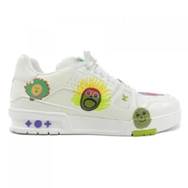 Louis Vuitton-Louis Vuitton White Sneakers-White