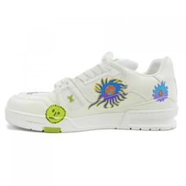 Louis Vuitton-Louis Vuitton White Sneakers-White