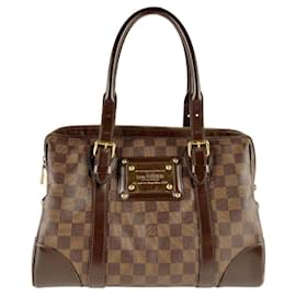Louis Vuitton-Bolsa de mão Damier Berkeley da Louis Vuitton-Damier ebene