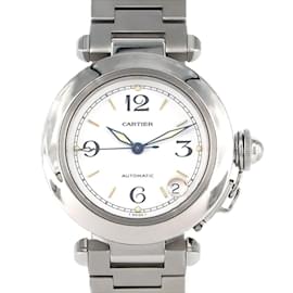 Cartier-Cartier Pasha C W31015M7 Stainless Steel Automatic Watch-Other