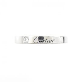 Cartier-Cartier Platinum Diamond Band Ring-Other