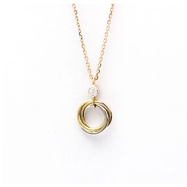 Collana di diamanti Cartier Baby Trinity 1P D'oro