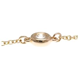 Tiffany & Co-Pulseira de charme em ouro rosa Tiffany Diamonds By The Yard-Dourado