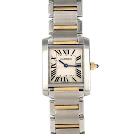 Cartier-Cartier Tank Francaise SM Combi W51007Q4 Wristwatch-Other