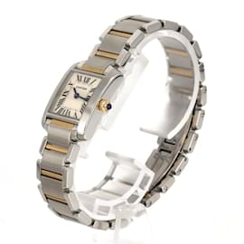 Cartier-Cartier Tank Francaise SM Combi W51007Q4 Wristwatch-Other