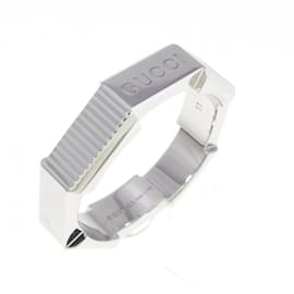 Gucci-Gucci 750WG Band Ring-Golden