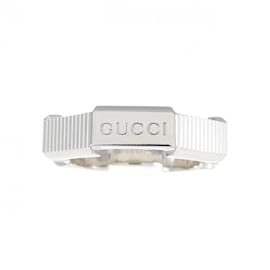 Gucci-Gucci 750WG Band Ring-Golden