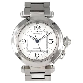 Cartier-Cartier Pasha C W31074M7 Stainless Steel Automatic Watch-Other