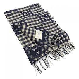 Gucci-Gucci Beige and Black Shawl-Black,Beige