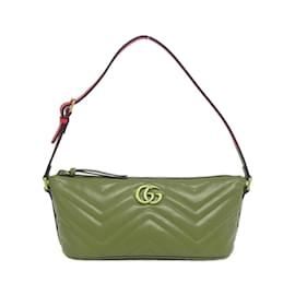 Gucci-Gucci GG Marmont Handbag-Red