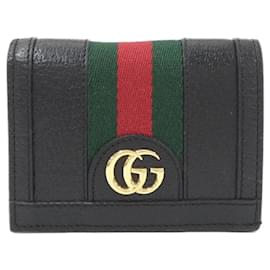 Gucci-Gucci OPHIDIA 523155 DJ2DG Wallet-Black
