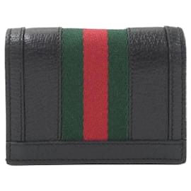 Gucci-Gucci OPHIDIA 523155 DJ2DG Wallet-Black