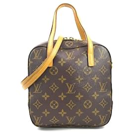 Louis Vuitton-Bolsa Monogram Spontini da Louis Vuitton-Marrom