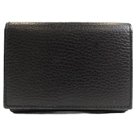 Gucci-Gucci Petit Marmont 474746 CAO0G Wallet-Black