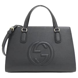 Gucci-Gucci 431571 CAO0G Handbag-Black