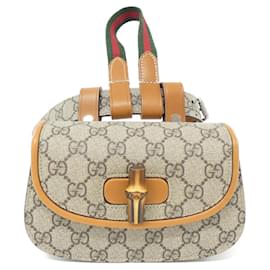 Gucci-Gucci Bamboo 1947 Waist Bag-Brown,Beige