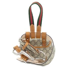 Gucci-Gucci Bamboo 1947 Waist Bag-Brown,Beige