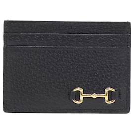 Gucci-Gucci 700469 DJ20G Business Card Holder Case-Black