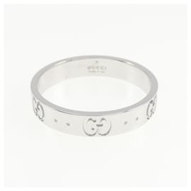 Gucci-Gucci Icon Ring in White Gold-Golden