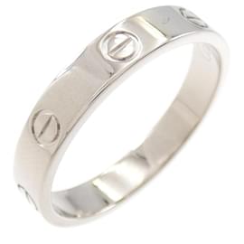 Cartier-Cartier Mini Love Ring in White Gold-Golden