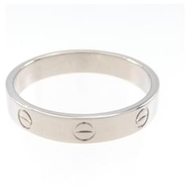 Cartier-Cartier Mini Love Ring in White Gold-Golden