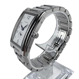 Tiffany & Co-Tiffany & Co. Grand Rectangular Stainless Steel Watch-Other