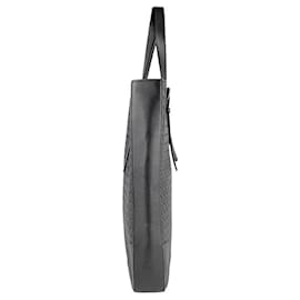 Bottega Veneta-Bottega Veneta Dark Gray Leather Handbag Tote-Dark grey